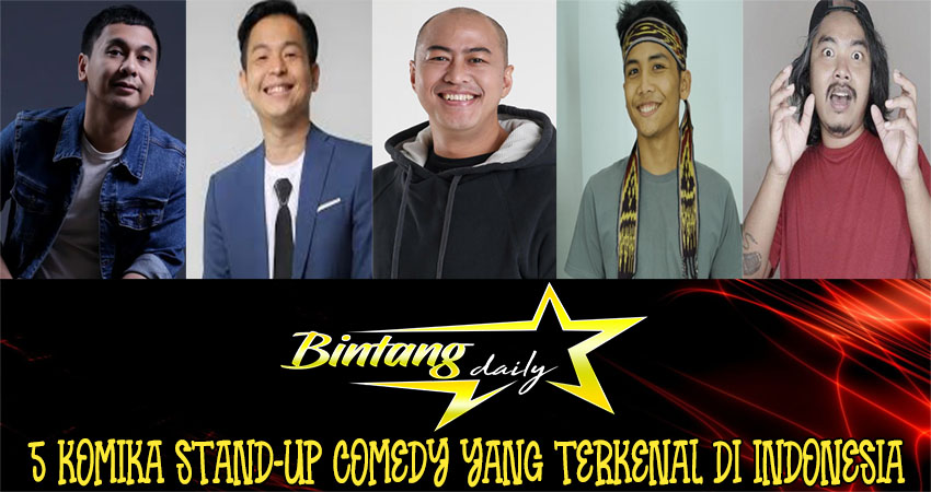 5 Komika Stand-up Comedy yang Terkenal di Indonesia