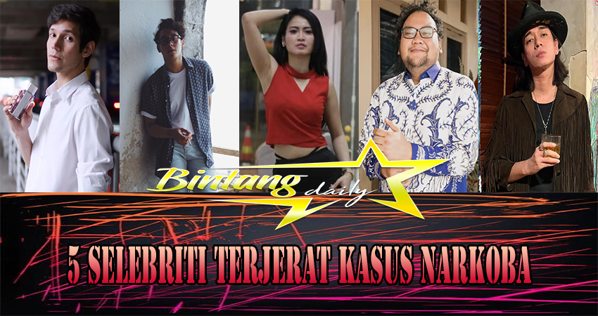 5 Selebriti Terjerat Kasus Narkoba