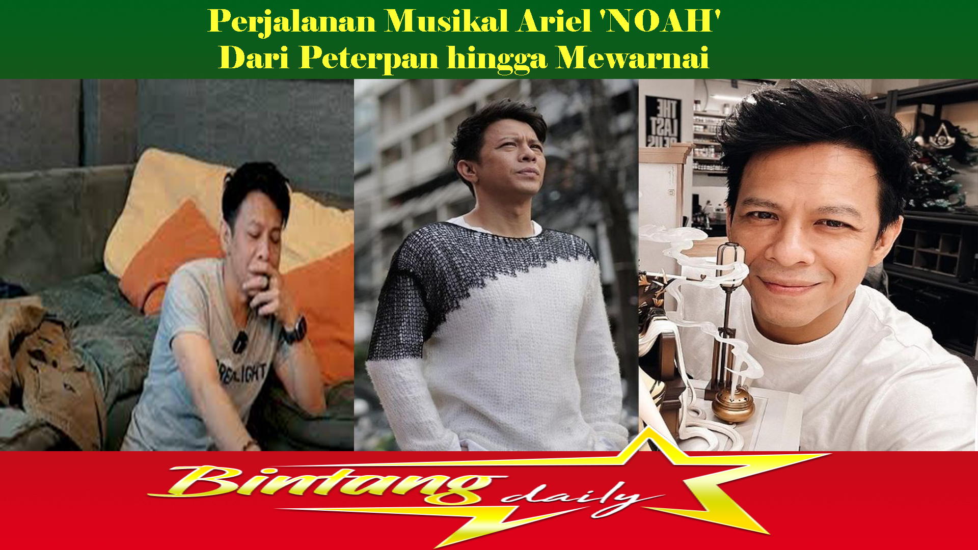 Perjalanan Musikal Ariel 'NOAH': Dari Peterpan hingga Mewarnai